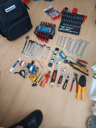 Set de herramientas manuales