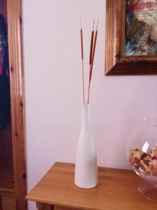 Jarrones de cerámica y cristal