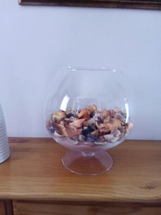 Jarrones de cerámica y cristal