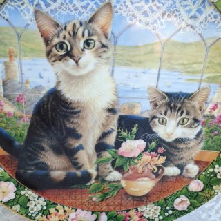 Set 4 piatti, Royal Doulton, Cats in the Window
