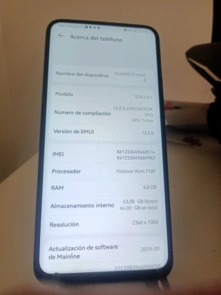 Huawei P smart Z Azul