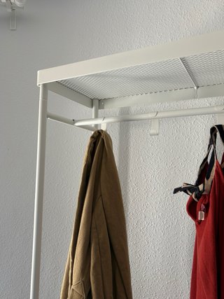 Perchero y zapatero Ikea Mackapär blanco