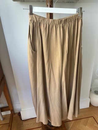 Falda pantalón camel