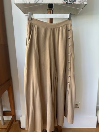 Falda pantalón camel