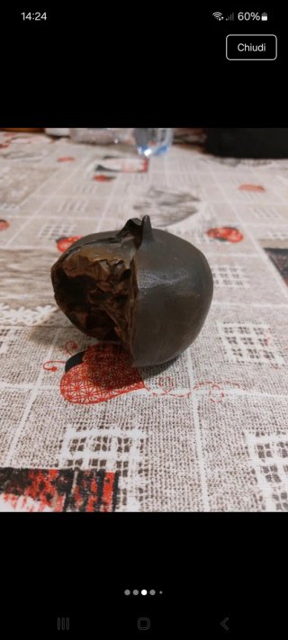 Melograno in bronzo
