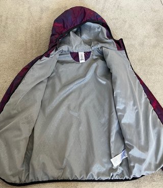 Abrigo Quechua Morado y Rosa