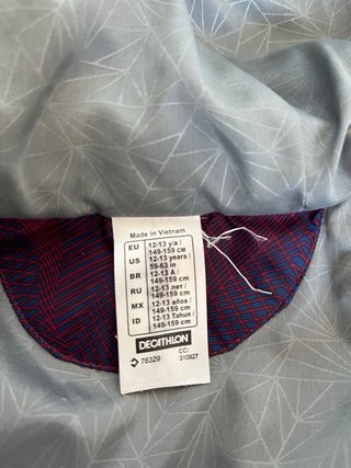 Abrigo Quechua Morado y Rosa