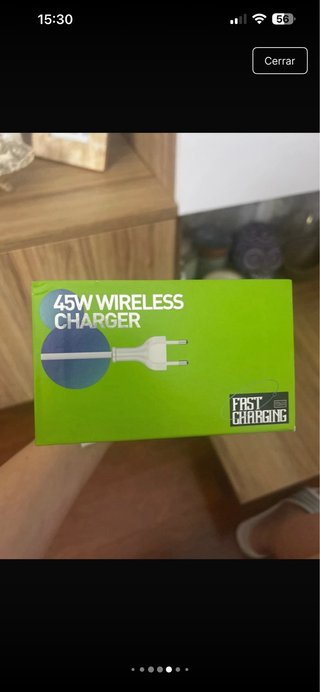 Cargador Inalámbrico  para iphone Bavin Qi