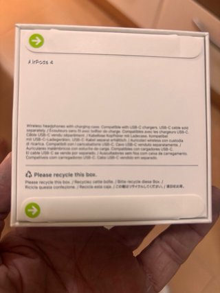 AirPods 4 Apple MXP63ZM/A Nuevos Sellados