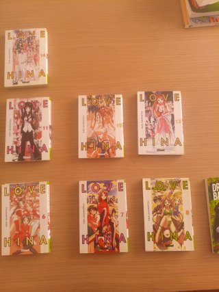 Love Hina Glénat: lote de 7 tomos manga