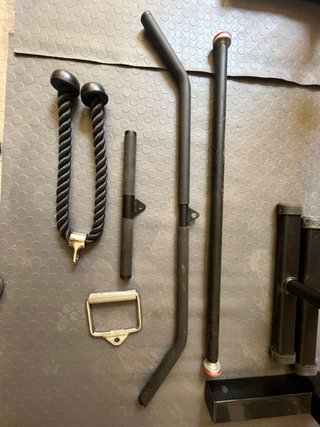 Accesorios Gimnasio Polea y Cuerda