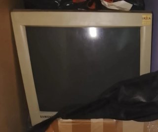 Televisor Samsung Antiguo Beige