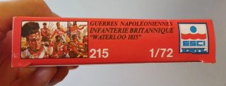 Esci 215 kit 1:72 British Infantry vintage