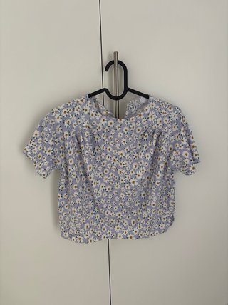Camiseta flores margaritas niña