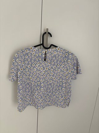 Camiseta flores margaritas niña