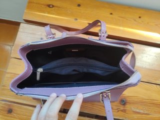Bolso Martina K Piel Rosa Malva
