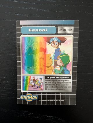 Lotto 15 carte Digimon Bandai 2000