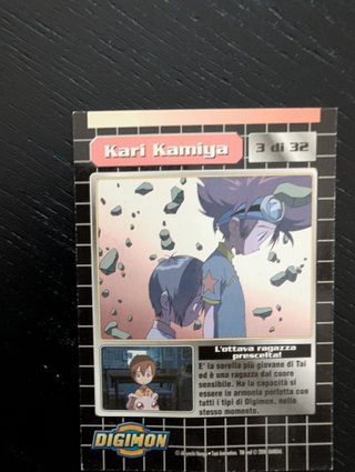 Lotto 15 carte Digimon Bandai 2000