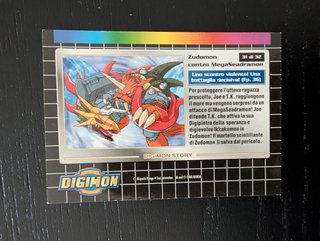 Lotto 15 carte Digimon Bandai 2000