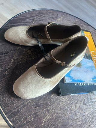 Bailarinas Zara Beige/Marrón
