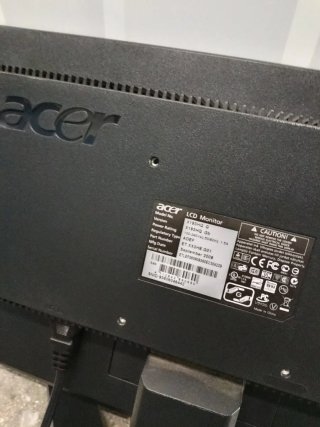 Monitor Acer Negro