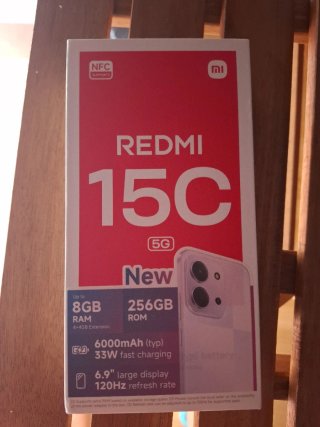Redmi 15C 5G 4GB RAM 256GB Midnight Black