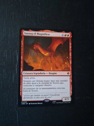 Carta Magic Smaug el Magnífico M0110
