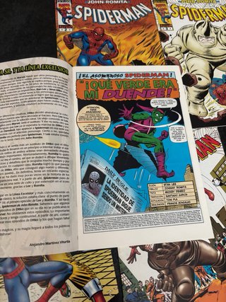 Comics Spiderman n° 1 a 5 de John Romita