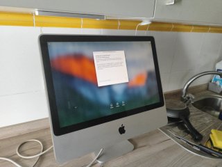 iMac 2010 Apple Plata/Blanco Funciona + teclado ok