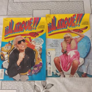Lote de revistas Al Ataque
