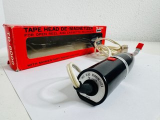 Desmagnetizador Cabezales Cinta Phonia TD-6000