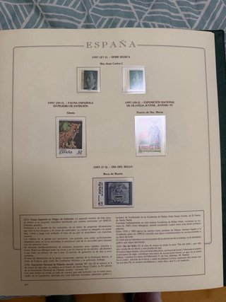 2 colecciones de sellos de España 1997-2010