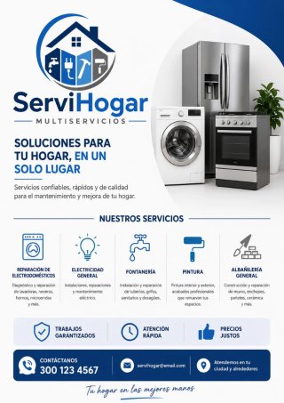 Reparación de electrodomesticos