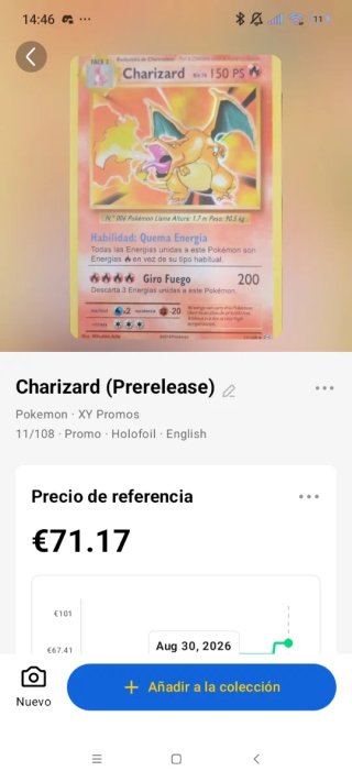 Carta Pokémon Charizard Prerelease XY Promos