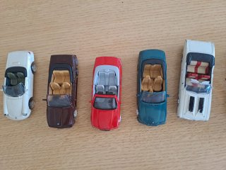 6 coches descapotables