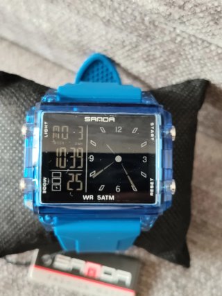 Reloj Samoa Azul Digital