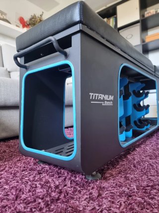 Banco de musculación Titanium BEHUMAX