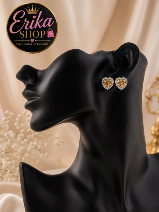 Orecchini cuore Erika Shop