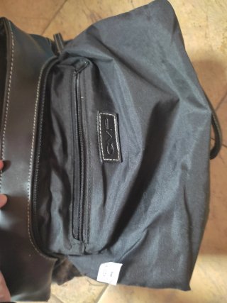 Bolso patchwork estampado cebra