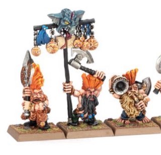 Matadores enanos Warhammer Fantasy Grupo Mando