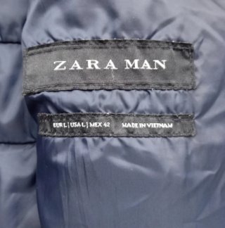 Chaqueta acolchada reversible hombre