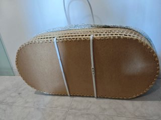 Moisés de palma con vestidura