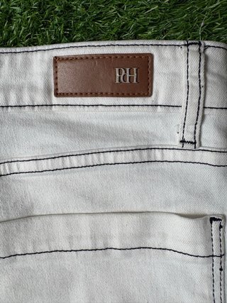 Pantalones anchos Pedro del Hierro blancos