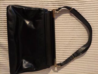 Bolso Vintage Cuero Vaca Industria Argentina