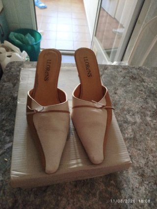 Lote 2 pares zapatos Llorens T.39/40