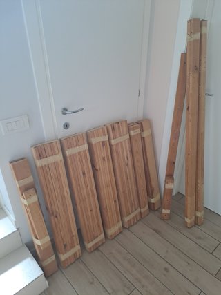 Letto a castello IKEA in legno