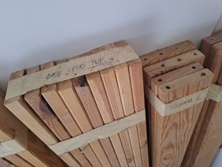 Letto a castello IKEA in legno