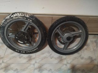 Ruedas Rieju rs2 Matrix con disco y piñón