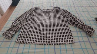 Blusa de manga larga con estampado