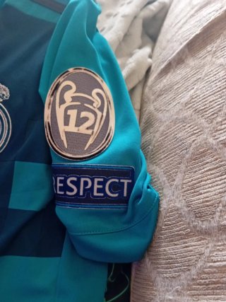 Camiseta Real Madrid S Adidas Turquesa